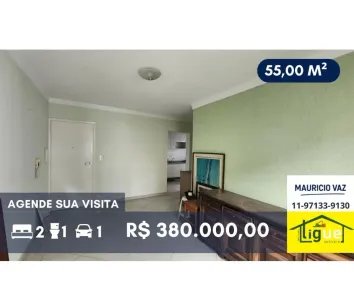Apartamento com 2 Quartos à venda, 55m² no Cidade São Francisco, São Paulo