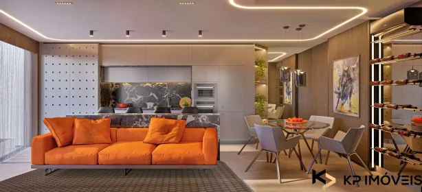 Apartamento com 1 Quarto à venda, 57m² no Setor Oeste, Goiânia