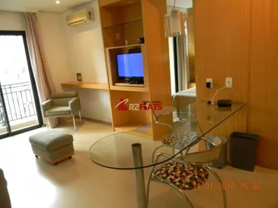Flat com 1 Quarto para alugar, 42m² no Itaim Bibi, São Paulo