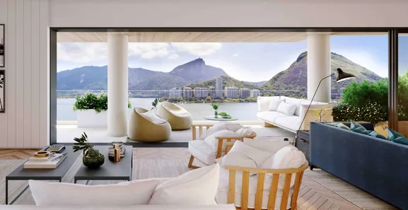 Apartamento com 3 Quartos à venda, 155m² no Lagoa, Rio de Janeiro