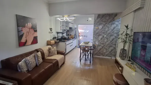 Casa de Condomínio com 1 Quarto à venda, 59m² no Sítio do Campo, Praia Grande