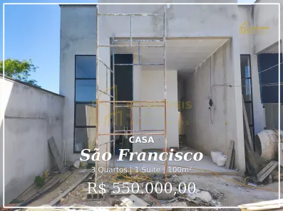 Casa com 3 Quartos à venda, 100m² no São Francisco, Serra