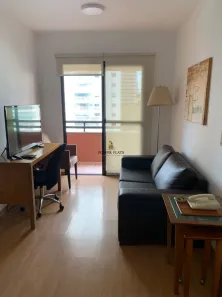 Apartamento com 1 Quarto para alugar, 42m² no Cidade Monções, São Paulo