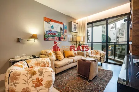Flat com 1 Quarto para alugar, 45m² no Jardim Paulista, São Paulo