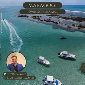 Apartamento com 1 Quarto à venda, 21m² no Barra Grande, Maragogi