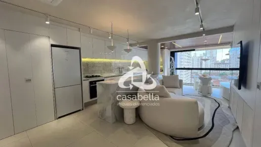 Apartamento com 1 Quarto para venda ou aluguel, 83m² no Boqueirão, Santos