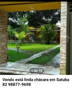 Fazenda/Sítio com 3 Quartos à venda, 38m² no Nova Satuba, Satuba