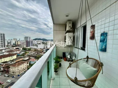 Apartamento com 1 Quarto à venda, 51m² no Vila Mathias, Santos