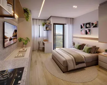 Apartamento com 1 Quarto à venda, 36m² no Jardim Camburi, Vitória