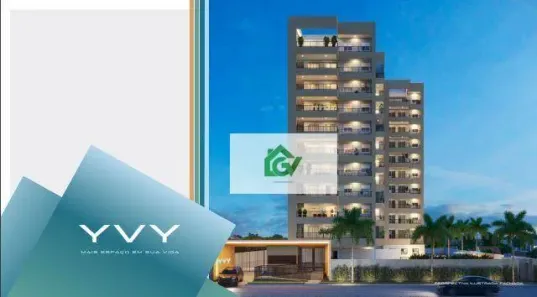 Apartamento com 1 Quarto à venda, 56m² no Balneário Gardem Mar, Caraguatatuba