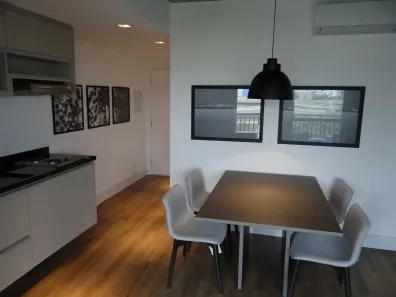Flat com 1 Quarto à venda, 62m² no Cidade Monções, São Paulo