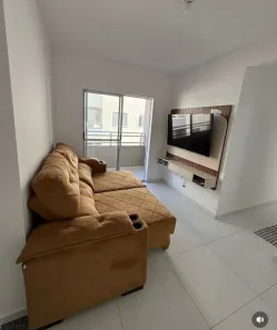 Apartamento com 2 Quartos para alugar, 50m² no Alto do Calhau, São Luís