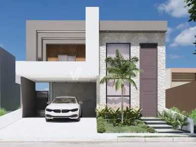 Casa de Condomínio com 3 Quartos à venda, 141m² no Residencial Real Parque Sumaré, Sumaré