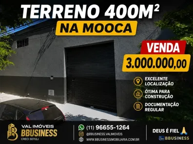 Galpão/Depósito/Armazém à venda, 400m² no Mooca, São Paulo