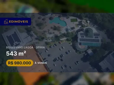 Lote/Terreno à venda, 543m² no Boulevard Lagoa, Serra