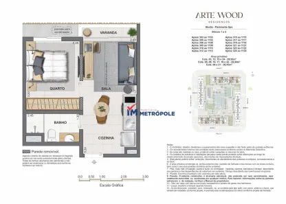 Apartamento com 1 Quarto à venda, 30m² no Barra Olímpica, Rio de Janeiro
