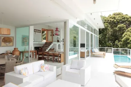 Sobrado com 6 Quartos para alugar, 730m² no Balneario Praia do Perequê, Guarujá