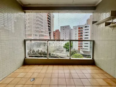 Apartamento com 3 Quartos à venda, 151m² no José Menino, Santos