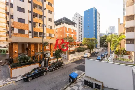 Apartamento com 2 Quartos para alugar, 85m² no José Menino, Santos