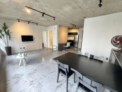 Apartamento com 1 Quarto para alugar, 70m² no Cidade Monções, São Paulo