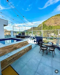 Cobertura com 3 Quartos à venda, 160m² no Itaipu, Niterói