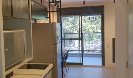 Apartamento com 1 Quarto para alugar, 27m² no Pinheiros, São Paulo