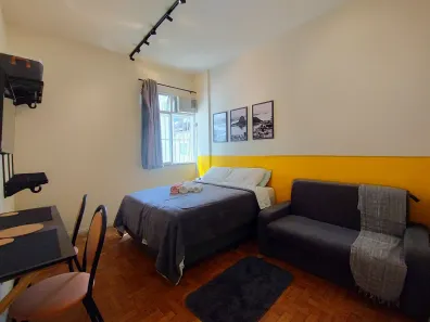 Apartamento com 1 Quarto para alugar, 22m² no Copacabana, Rio de Janeiro