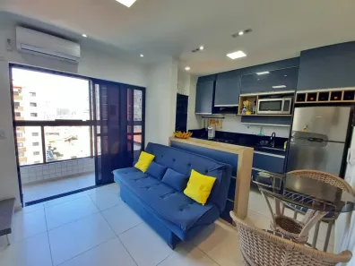 Apartamento com 1 Quarto à venda, 48m² no Ocian, Praia Grande