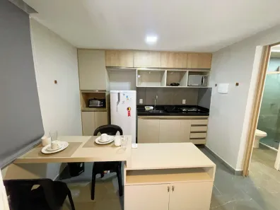 Apartamento com 1 Quarto para alugar, 25m² no Meireles, Fortaleza