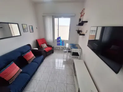 Apartamento com 1 Quarto para alugar, 50m² no José Menino, Santos