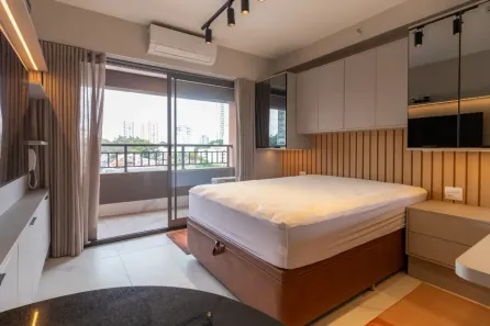 Apartamento com 1 Quarto à venda, 27m² no Santo Amaro, São Paulo