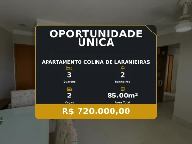 Apartamento com 3 Quartos à venda, 85m² no Colina de Laranjeiras, Serra