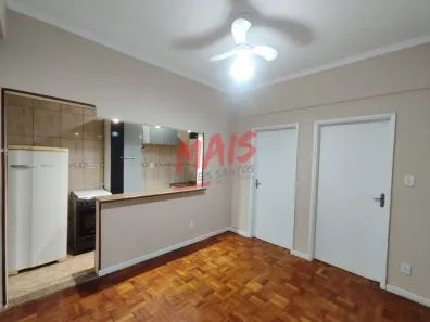 Apartamento com 2 Quartos para alugar, 50m² no José Menino, Santos