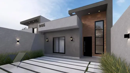 Casa com 3 Quartos à venda, 76m² no Recanto Tropical, Cascavel