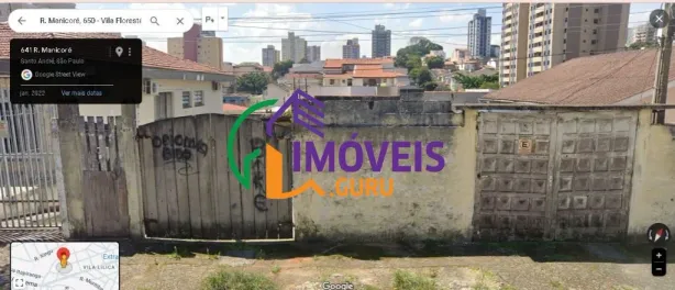 Lote/Terreno à venda, 384m² no Vila Floresta, Santo André