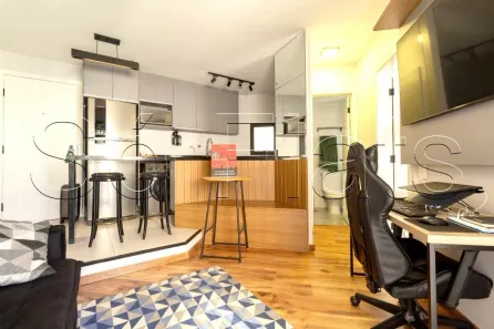 Flat com 1 Quarto à venda, 38m² no Cerqueira César, São Paulo