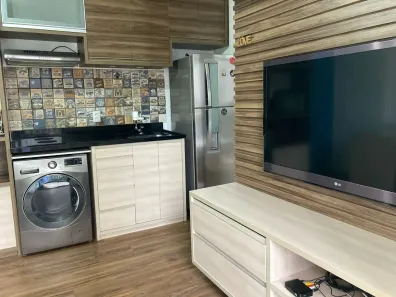 Apartamento com 1 Quarto à venda, 33m² no Santo Amaro, São Paulo