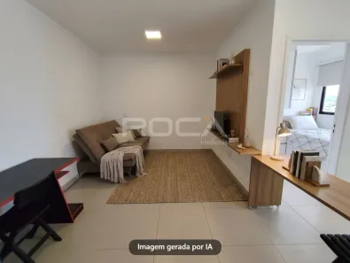 Apartamento com 1 Quarto para alugar, 40m² no Jardim Paraíso, São Carlos