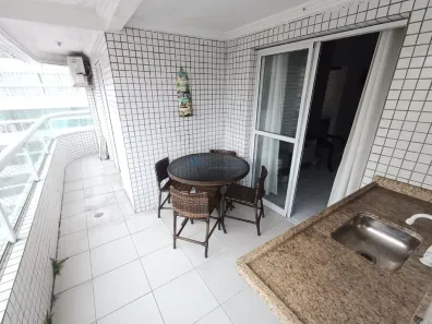 Apartamento com 2 Quartos para alugar, 80m² no Tupi, Praia Grande