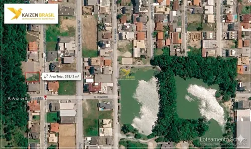 Lote/Terreno à venda, 395m² no Aririú, Palhoça