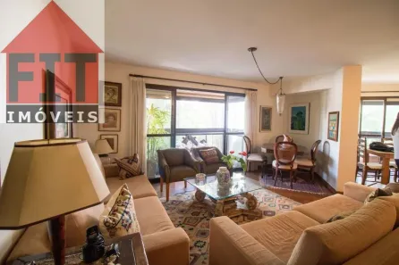 Apartamento com 3 Quartos para alugar, 142m² no Campo Belo, São Paulo