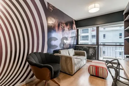 Apartamento com 1 Quarto para alugar, 40m² no Itaim Bibi, São Paulo