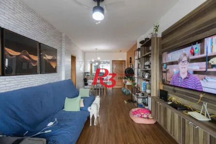 Apartamento com 2 Quartos à venda, 90m² no Embaré, Santos