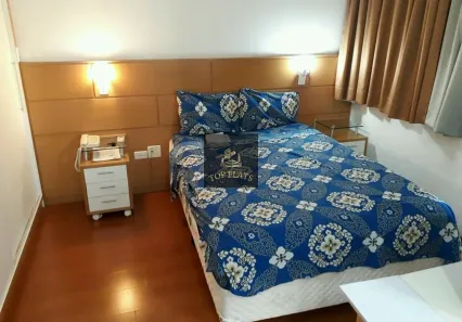Flat com 1 Quarto para alugar, 28m² no Indianópolis, São Paulo