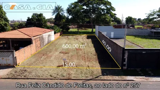 Lote/Terreno à venda, 600m² no Petit-Trianon, Araçatuba