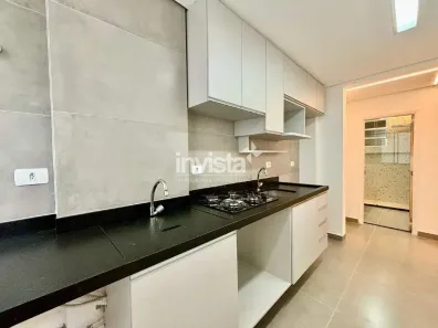 Apartamento com 1 Quarto para alugar, 50m² no Aparecida, Santos