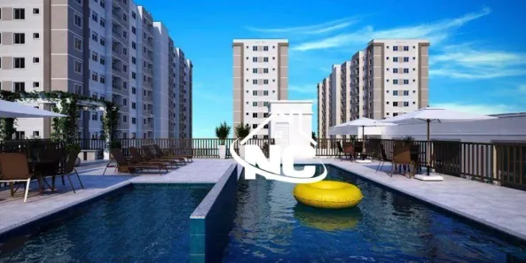 Apartamento com 2 Quartos à venda, 48m² no Alcântara, São Gonçalo