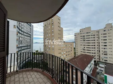 Apartamento com 1 Quarto para alugar, 62m² no Ponta da Praia, Santos
