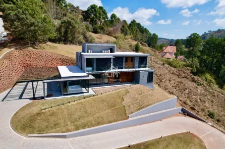 Casa de Condomínio com 4 Quartos à venda, 450m² no Jardim Monte Belo, Campos do Jordão