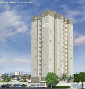 Apartamento com 2 Quartos para alugar, 48m² no Residencial Sítio Santo Antônio, Taubaté
